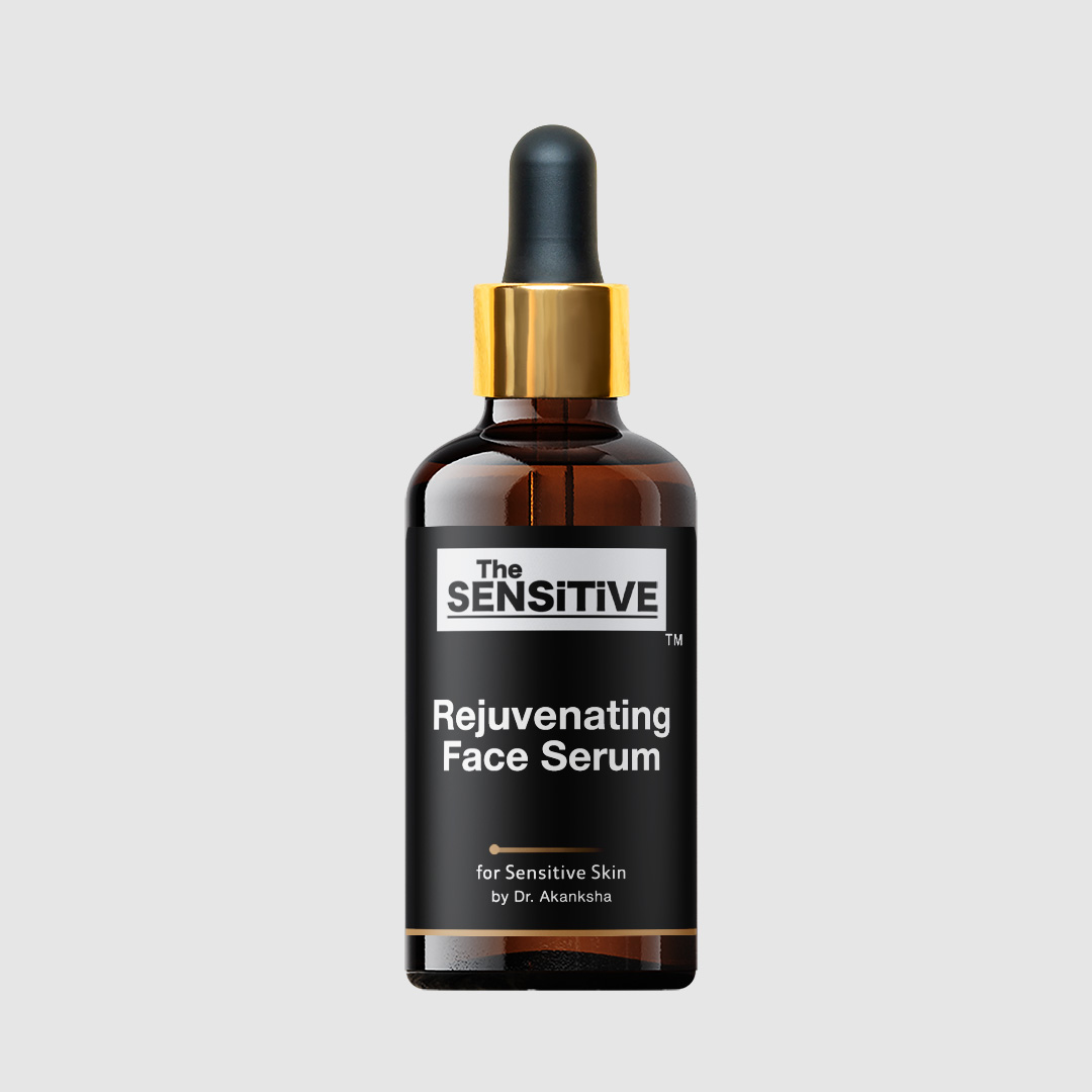 Rejuvenating Face Serum with caffeine , retinol